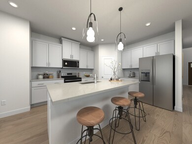 Photo is not of the actual home, but is an inspirational photo of builder’s model home and may depict options, furnishings, and/or decorator features that are not included