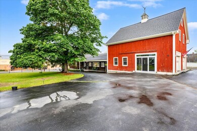 Side View of Main House & Barn