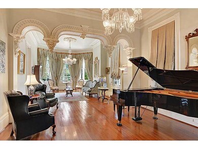 Living Room. Double Parlors Just the Beginning of