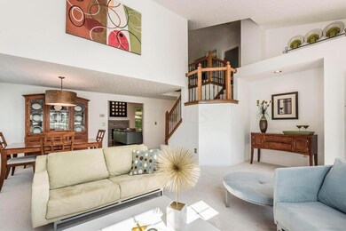Dramatic 2 story great room!