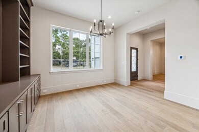 Another view of the light-filled study looking towards the entry.