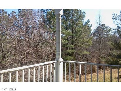 Exterior Back - Private balcony with wooded view