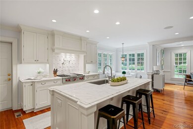 Another view of kitchen looking towards breakfast