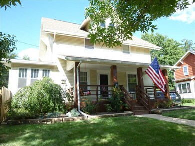 Inviting front porch welcomes you