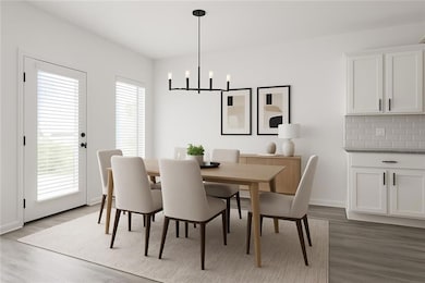 Staged Dining Area Photo