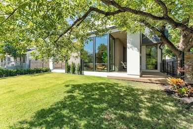Lush private yard with room for a pool.