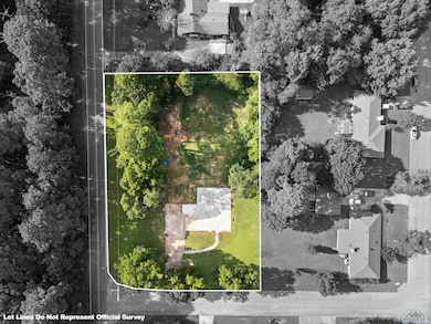 View of property location featuring property parcel outlined