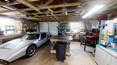 Large Garage , opens from each end