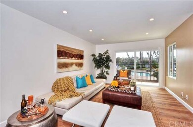 Spacious Living room overlooking the pool and a gr