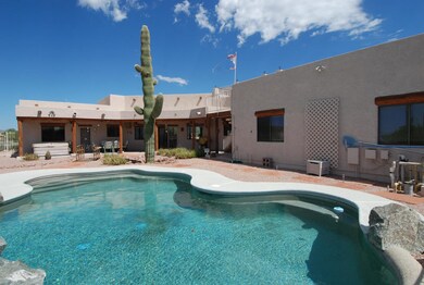 POOL AND BACK YARD