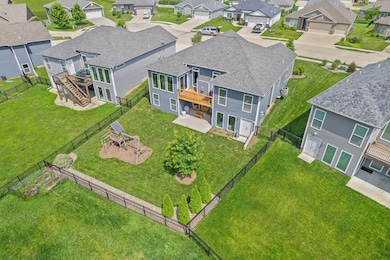 fenced yard