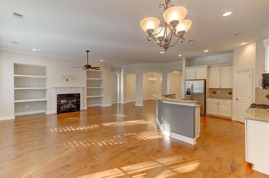 kitchen open floor plan to family room