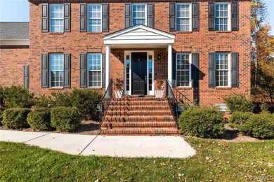 This custom built, brick front home shows like a m