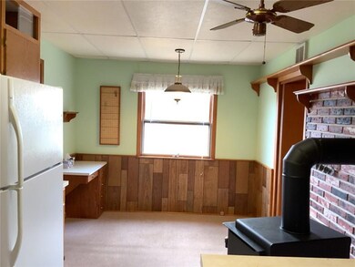 Main level kitchen and dinette.