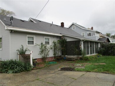 Rear View/Patio Enclosure