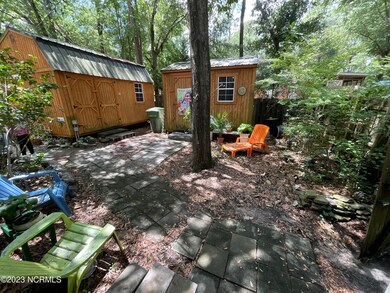 Court Yard with wired sheds
