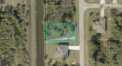 Aerial map of property and surrounding area