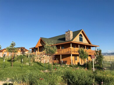 View from the NW side of the home and walk out bas