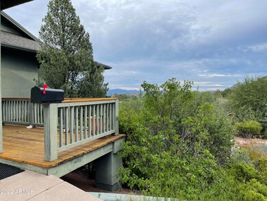 Front deck view