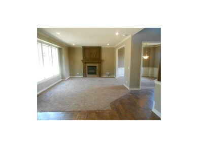 Open main level floor plan