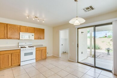 Sliding glass doors to patio