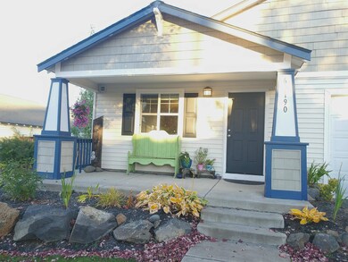 Spacious covered front porch