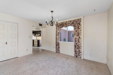 Dining next to kitchen