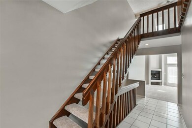 Light and bright foyer greets your guests.