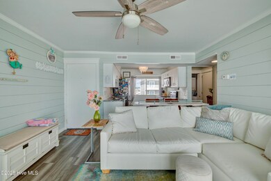 Living room to dining