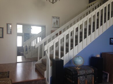 Entry hall and stairs to upper level