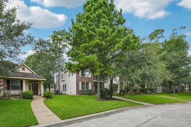 Large lot with mature trees.