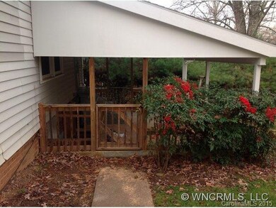 Covered back patio