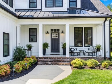 You won’t want to miss this gorgeous custom home in the sought after Harpers Mill community! Design details including 10’ ceilings on the 1st floor, 9’ on the 2nd, coffered and tray ceilings, wainscotting, crown molding, recessed lighting throughout, and so much more give the home an elegant feel.