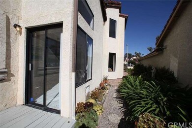 Back sliding door and view from rear of the reside