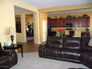 Familyroom and Kitchen