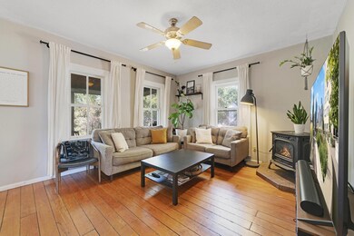 Large windows let in tons of natural light.