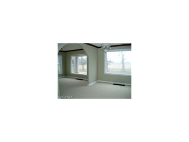View from dining room, looking into Living room an