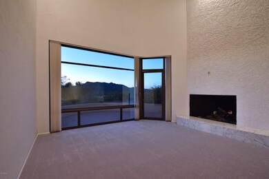Fireplace & VIEWS.