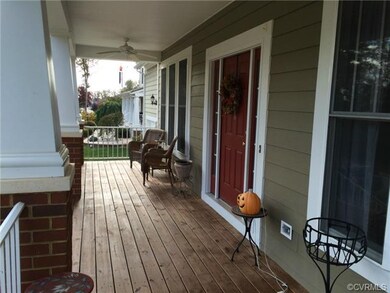 Full size front porch