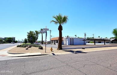 Corner View of Property