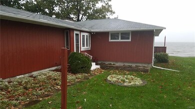 Side entrance of the home