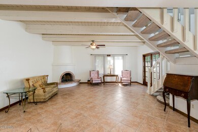 Beehive Fireplace in Family Room