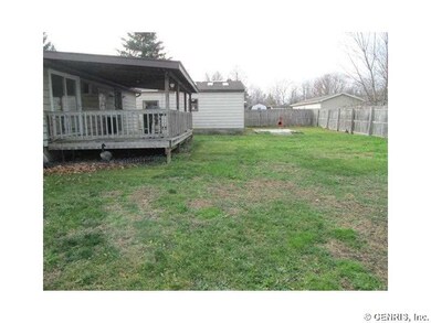 Exterior Back LARGE COVERED REAR DECK, DETACHED GA