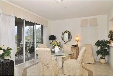 Spacious tiled dining area opening to the lanai an