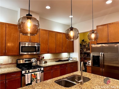 Updated Light Fixtures, Granite Countertops