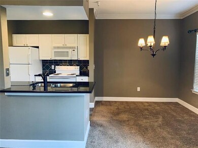 Dining space off kitchen