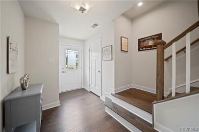 First Floor Foyer from Garage or Courtyard