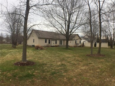 Deep back yard leaves plenty of room for family ga