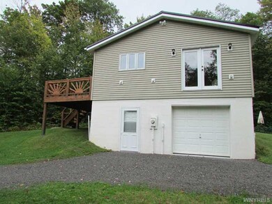 Exterior Front. Ready for a deck to be constucted 