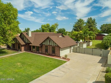 Aerial front elevation